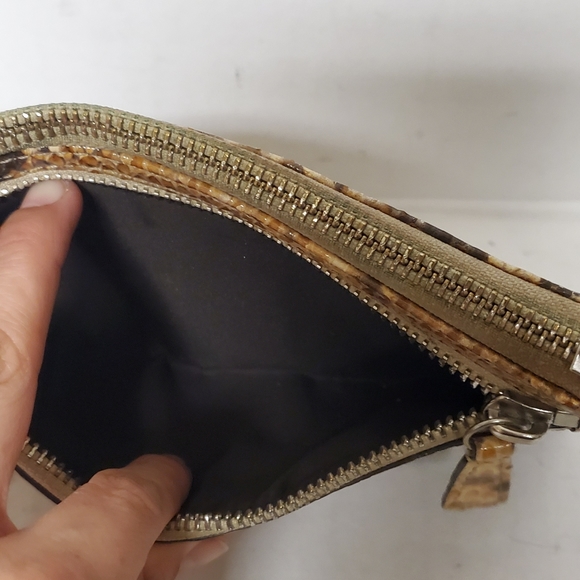 Coach Wristlet Wallet Snake Print - Picture 2 of 6
